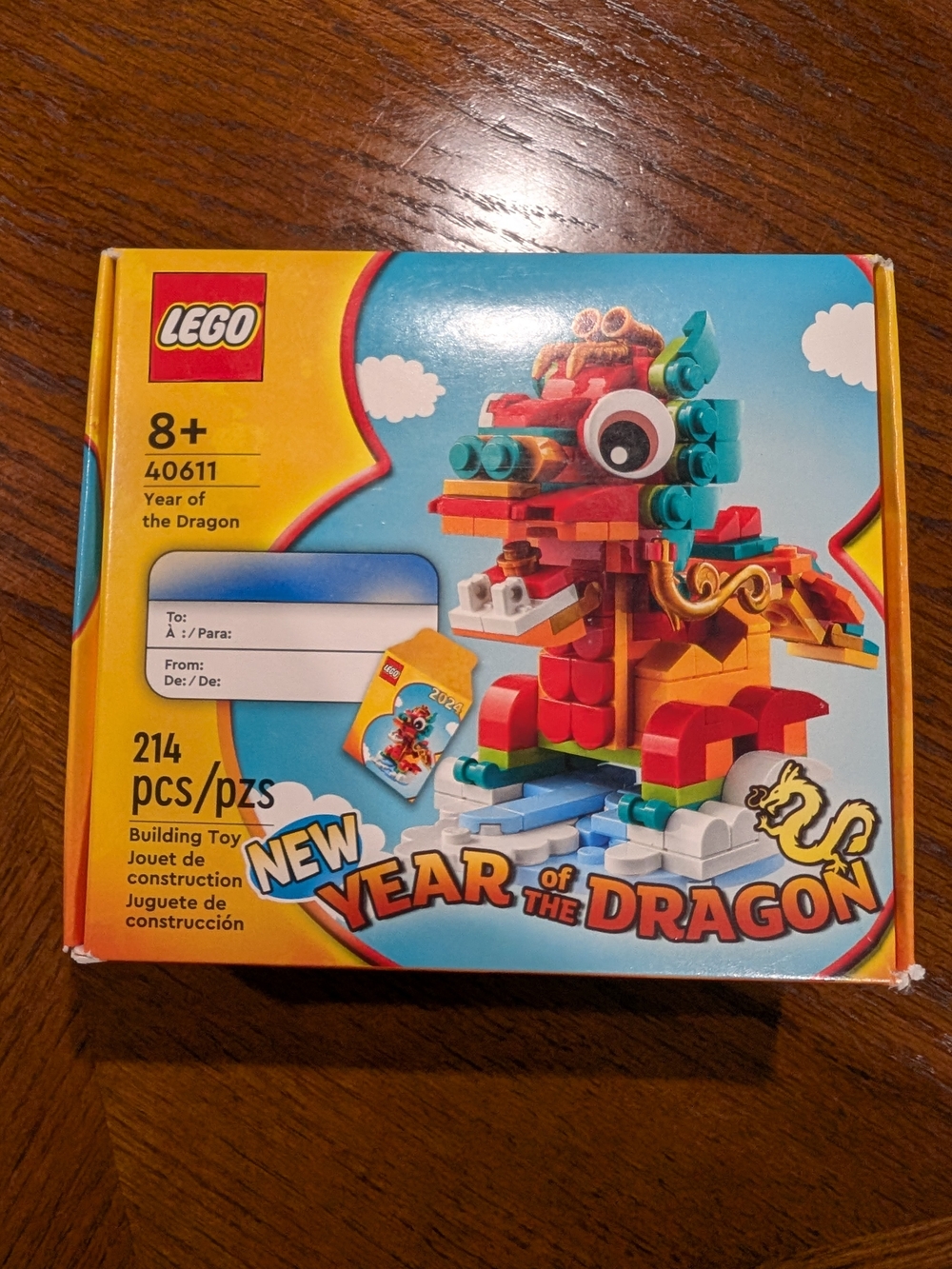 Lego Year of the Dragon Building Set